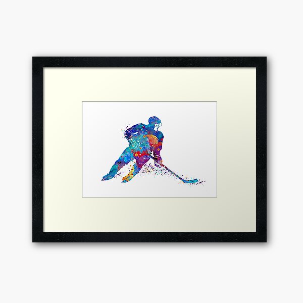 Minimalist Stormy Square Poster Print Carolina Hurricanes Mascot S