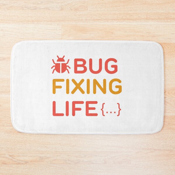 Item preview, Developers Bug Fixing Life designed and sold by Wanc Designs.