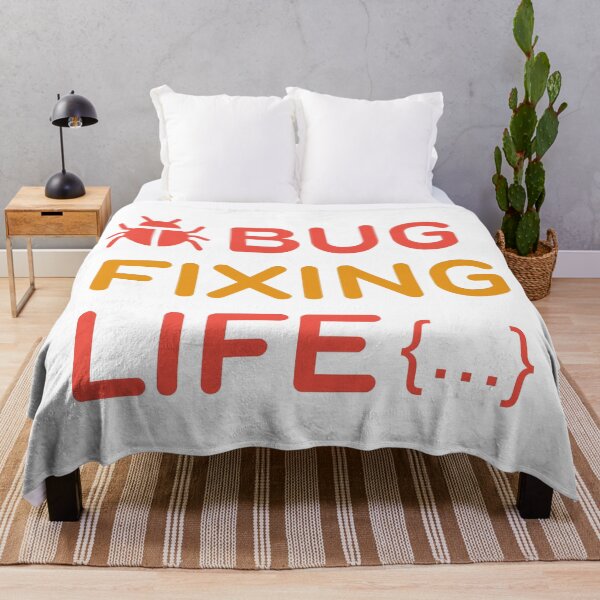 Item preview, Developers Bug Fixing Life designed and sold by Wanc Designs.