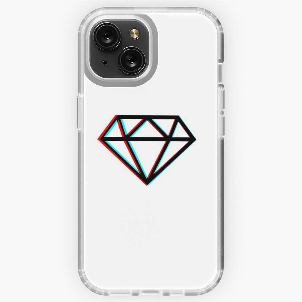 3D Diamond  Sticker for Sale by Caitlin Perry  Tumblr stickers, Sticker  decor, Cool stickers