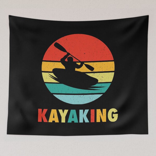 Item preview, Kayaking Canoe Kayak Rowing Sunset designed and sold by Blok45.