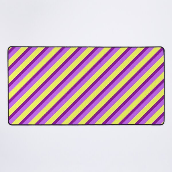 Item preview, Complimentary Stripey Diagonal Pattern - Purple Yellow Colors designed and sold by Wizzles Emporium.