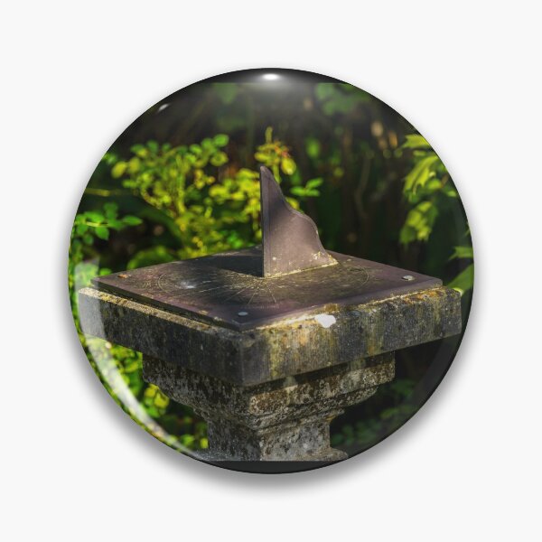 Item preview, An ancient sundial in the shade of trees in an Irish forest designed and sold by AlbertMi.