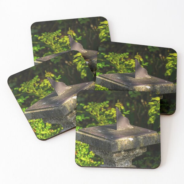 Item preview, An ancient sundial in the shade of trees in an Irish forest designed and sold by AlbertMi.