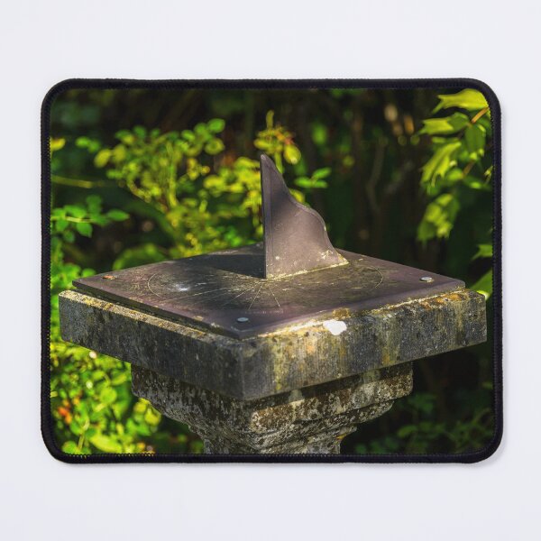 Item preview, An ancient sundial in the shade of trees in an Irish forest designed and sold by AlbertMi.