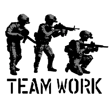 Artwork thumbnail, Teamwork by TimConstable