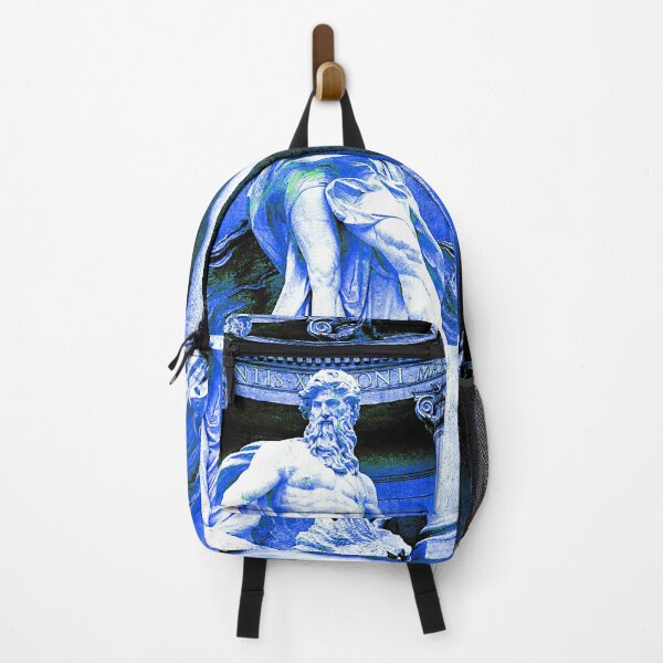 Item preview, Masculine Statue of Zeus Vaporwave Aesthetic Glitch Art designed and sold by glitchhub.