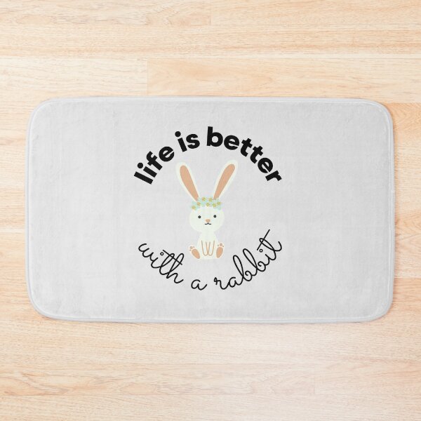 Item preview, Life Is Better With A Rabbit designed and sold by HappyClover.