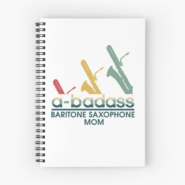 Item preview, a-badass Baritone saxophone mom vintage designed and sold by jentochicken.