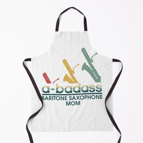 Item preview, a-badass Baritone saxophone mom vintage designed and sold by jentochicken.