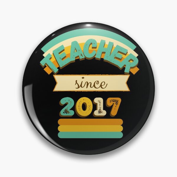 Item preview, Teacher since 2017 designed and sold by DKVanOss.