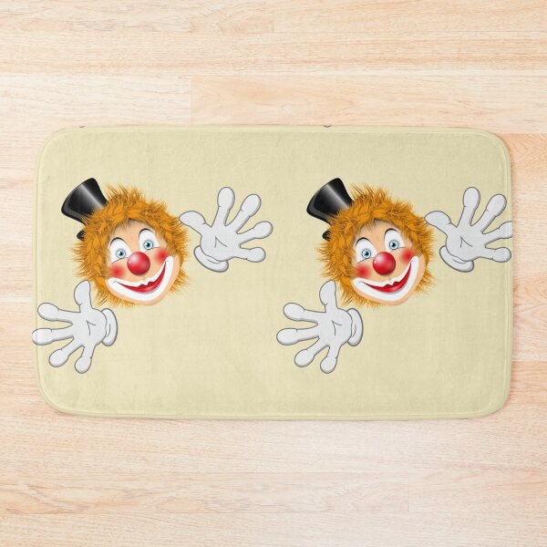 Item preview, Design of Clown on yellowish background....!! designed and sold by VIVEK KUMAR RAI.