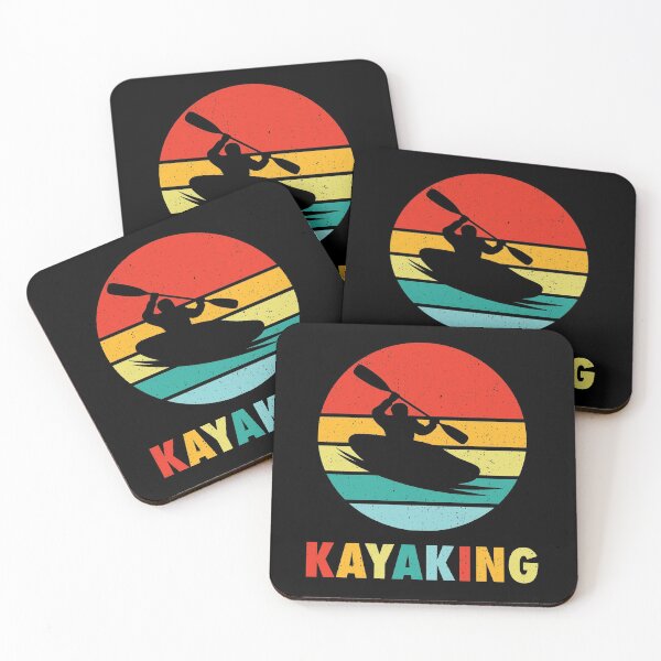Item preview, Kayaking Canoe Kayak Rowing Sunset designed and sold by Blok45.