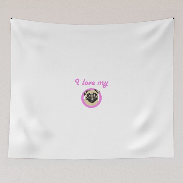 Item preview, I love my Pug! designed and sold by Mobius Tees.