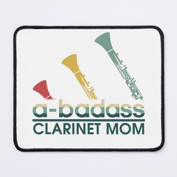 Item preview, a-badass Clarinet mom vintage designed and sold by jentochicken.