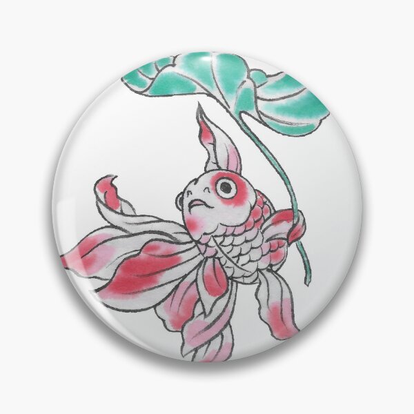 Item preview, Kingyo Goldfish with Leaf Umbrella designed and sold by CaroliDilli.