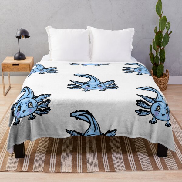 Item preview, Blue Axolotl Full Body designed and sold by BioLushGraphics.