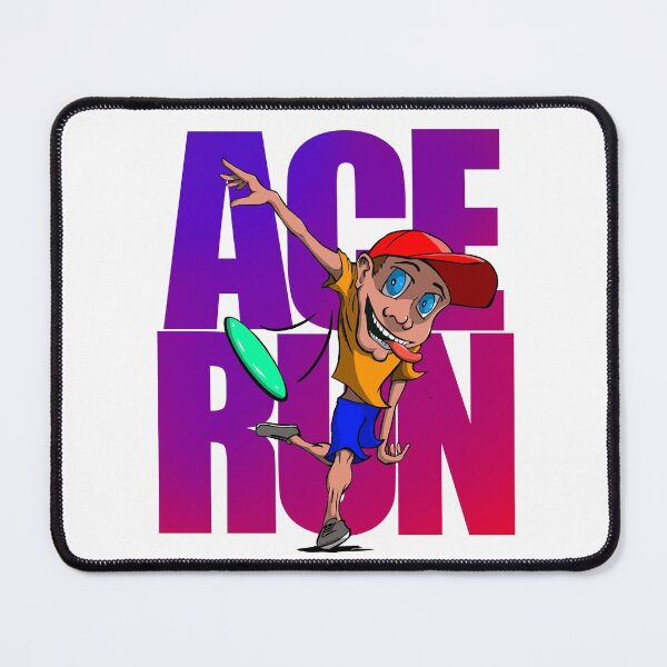 Item preview, Ace Run Guy Purple and Red designed and sold by DiscGolfArt.