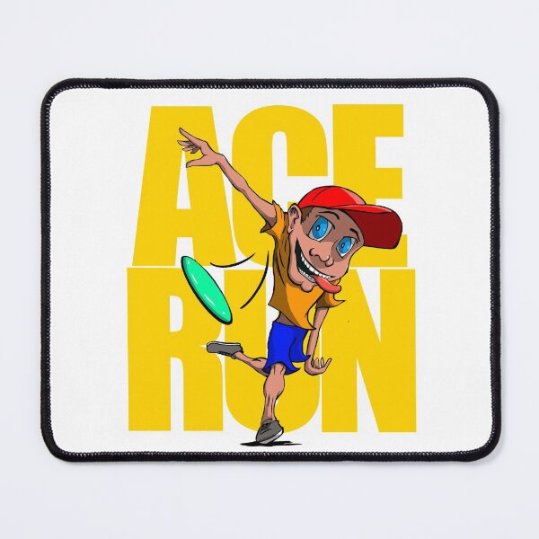 Item preview, Ace Run Guy Yellow designed and sold by DiscGolfArt.