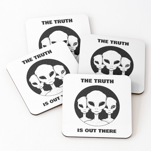 Item preview, THE TRUTH IS OUT THERE! [The Three Aliens] designed and sold by Alien-Jack.