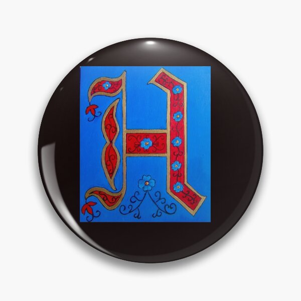 Item preview, Medieval Letter "H" designed and sold by Shulie1.