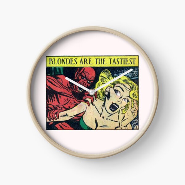 Item preview, Vintage Dracula Vampire Tasty Blonde Spooky Retro Horror Poster Gift designed and sold by TheAplus.