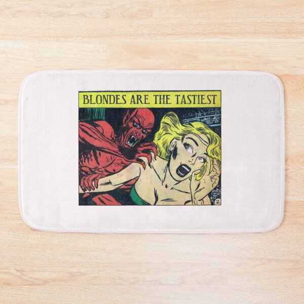 Item preview, Vintage Dracula Vampire Tasty Blonde Spooky Retro Horror Poster Gift designed and sold by TheAplus.