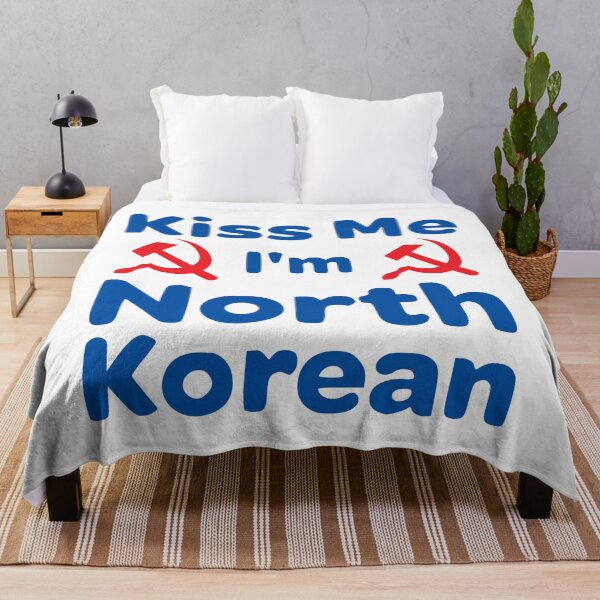 Item preview, Kiss me I'm North Korean designed and sold by cangurojoe.