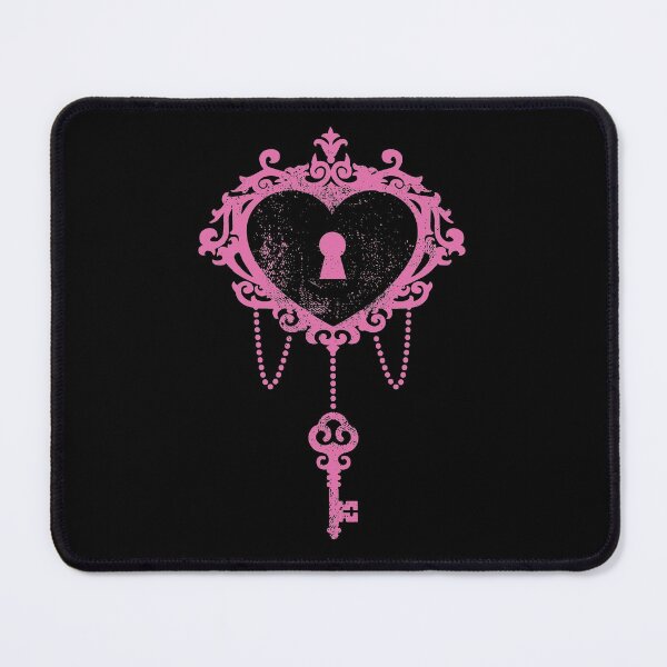 Item preview, Pink Heart Shaped Lock And Key designed and sold by blueveins.