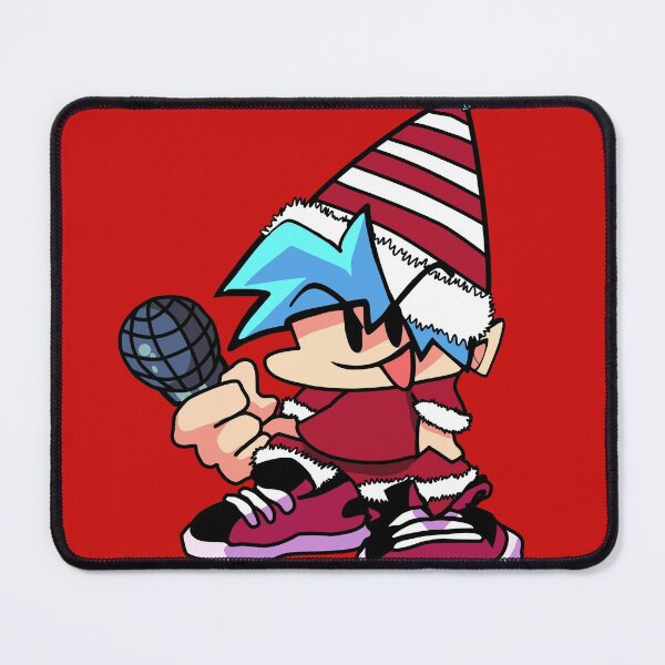 Item preview, FNF Boyfriend Christmas designed and sold by Sticker-Flix.