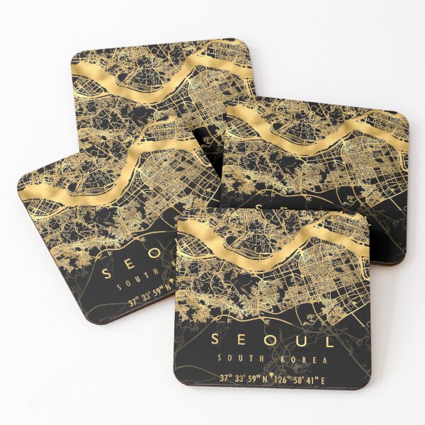 Item preview, SEOUL MAP SOUTH KOREA designed and sold by hatimelhag.