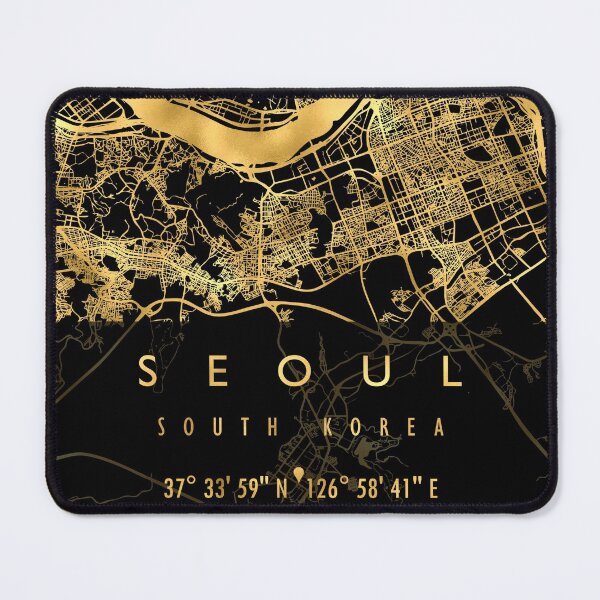 Item preview, SEOUL MAP SOUTH KOREA designed and sold by hatimelhag.