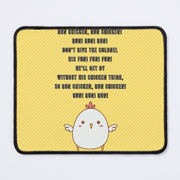 Item preview, Run chicken song designed and sold by ChloboShokaDen.