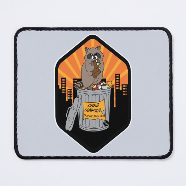 Item preview, Food Truck Chez Dumpster Racoon designed and sold by acghouse90.