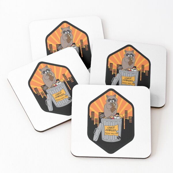 Item preview, Food Truck Chez Dumpster Racoon  designed and sold by acghouse90.