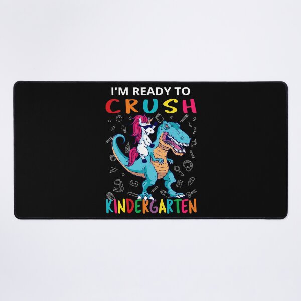 Item preview, I'm Ready To Crush Kindergarten II - Dinosaur And Unicorn designed and sold by Lemon Pepper.