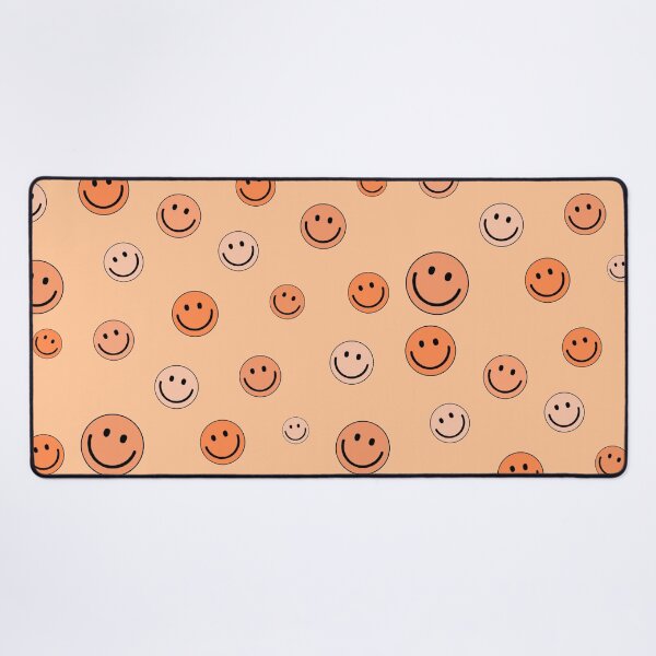Item preview, Happy Smiley Emoji Faces Pattern Set Orange Color designed and sold by Barolina.