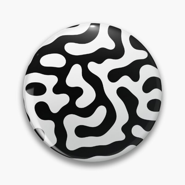 Item preview, SUPERCOOL ORGANIC TURING PATTERN BLACK AND WHITE BY SUBGRL designed and sold by SUBGIRL.