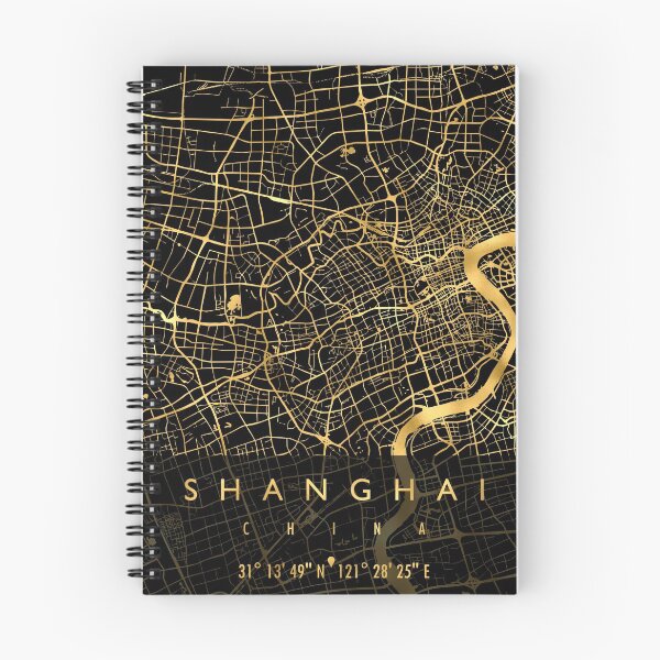 Item preview, SHANGHAI MAP CHINA designed and sold by hatimelhag.