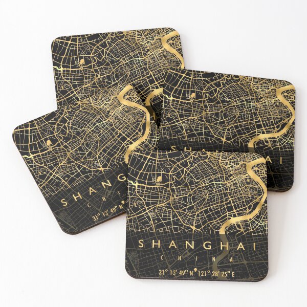 Item preview, SHANGHAI MAP CHINA designed and sold by hatimelhag.