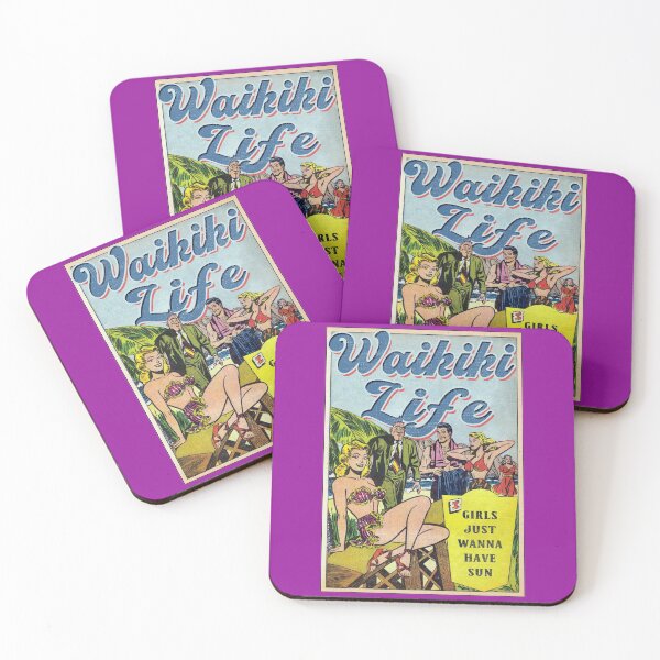 Item preview, Vintage Waikiki Sun Retro Beach Bikini Girls Gift designed and sold by TheAplus.