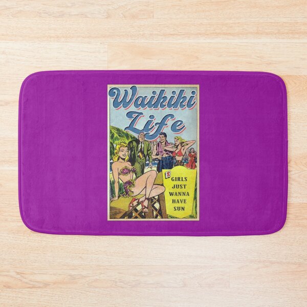 Item preview, Vintage Waikiki Sun Retro Beach Bikini Girls Gift designed and sold by TheAplus.