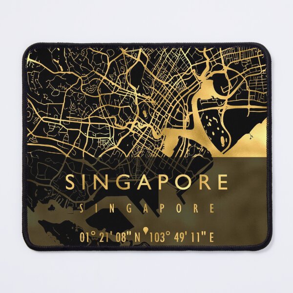 Item preview, SINGAPORE CITY MAP designed and sold by hatimelhag.