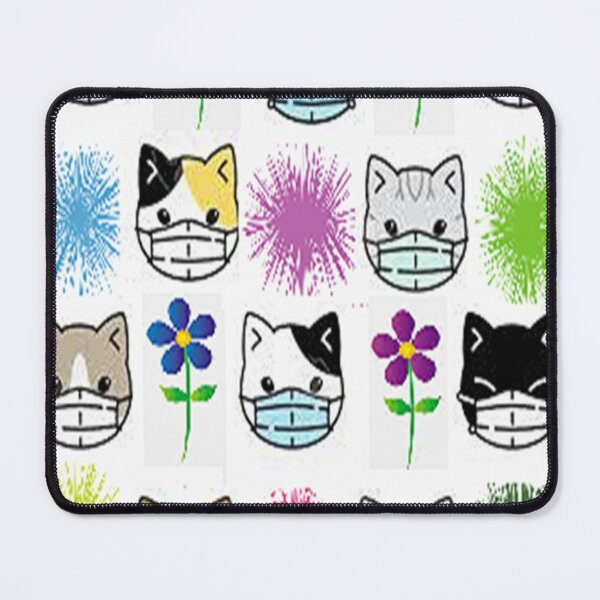 Item preview, Cats and masks cute design, for the cat lover, pandemic awareness designed and sold by Adri Barnard.