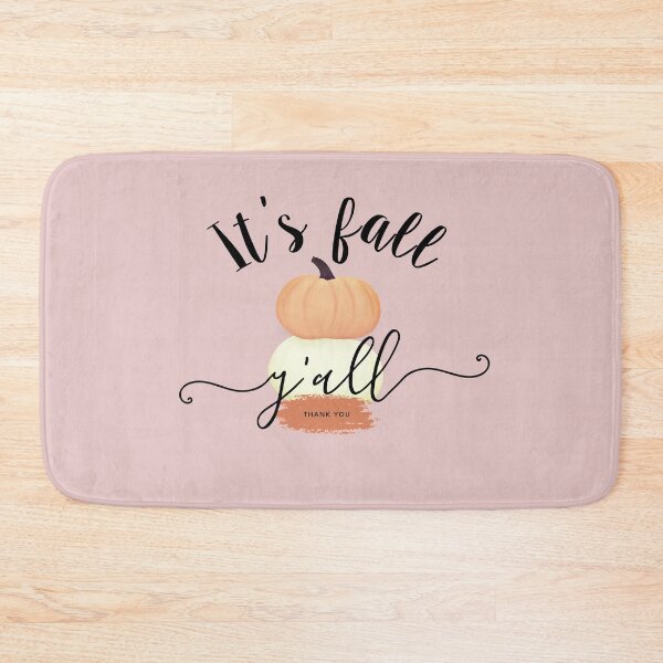 Item preview, Its Fall Yall | Thank you | Trendy Pumpkin Yall | Thanksgiving Day designed and sold by JooArtPrints  ★★★★★.