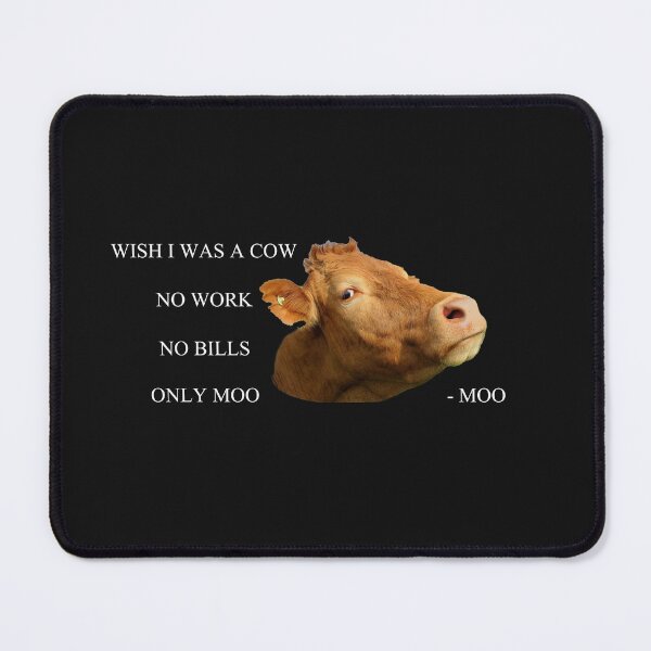 Item preview, Cow moo designed and sold by HelpMePayRent.
