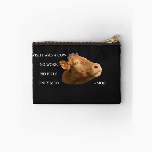 Item preview, Cow moo designed and sold by HelpMePayRent.