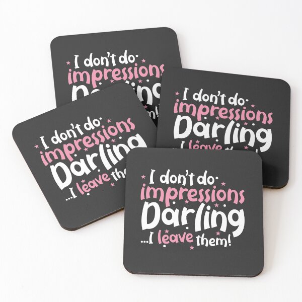 Item preview, i don't do impressions darling i leave them designed and sold by justplainwords.