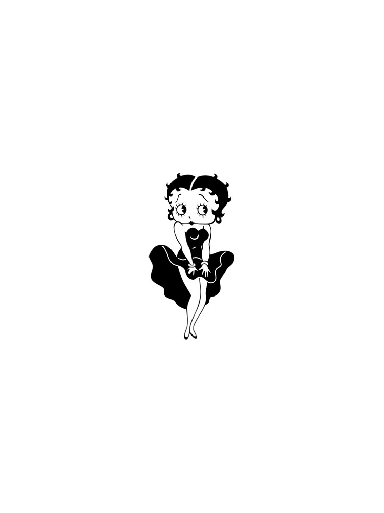 betty boop version clothes black" A-Line Dress for Sale by Marketmg |  Redbubble
