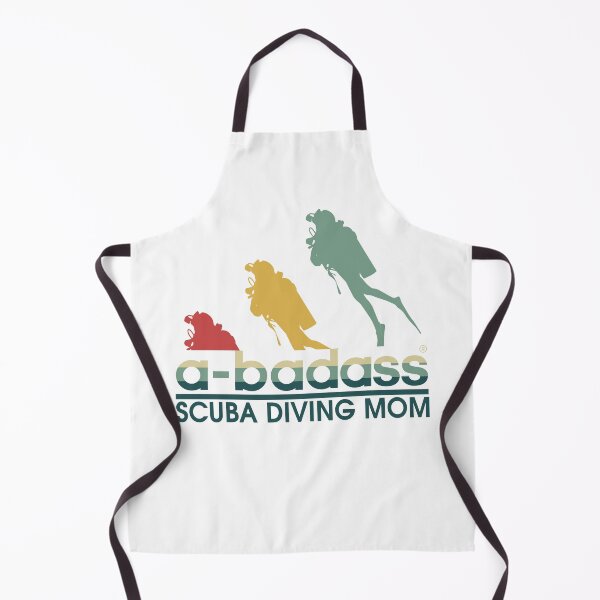 Item preview, a-badass Scuba diving mom vintage designed and sold by jentochicken.